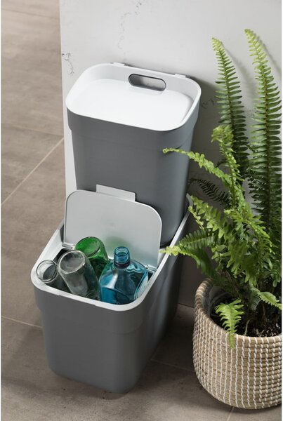 Coș de gunoi verde deschis de reciclat din plastic reciclat 20 l Ready To Collect – Curver