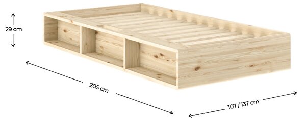 Karup Pat Ziggy natur 120/200 cm