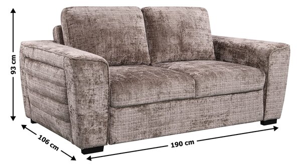 Canapea Extensibilă Cremona 7839A - 24, Maro