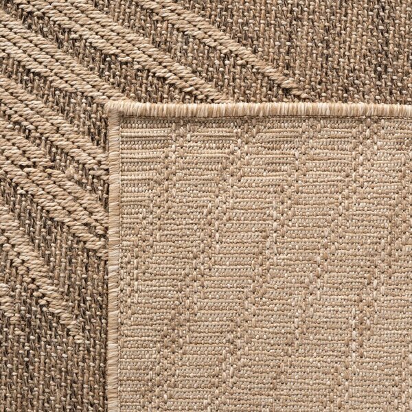 Covor pentru exterior și interior maro rotund ø 160 cm Timber 1403 – Ayyildiz Carpets