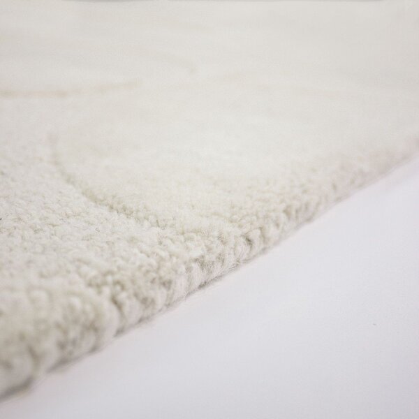 Covor fildeș țesut manual din lână 120x170 cm Gigi – Flair Rugs