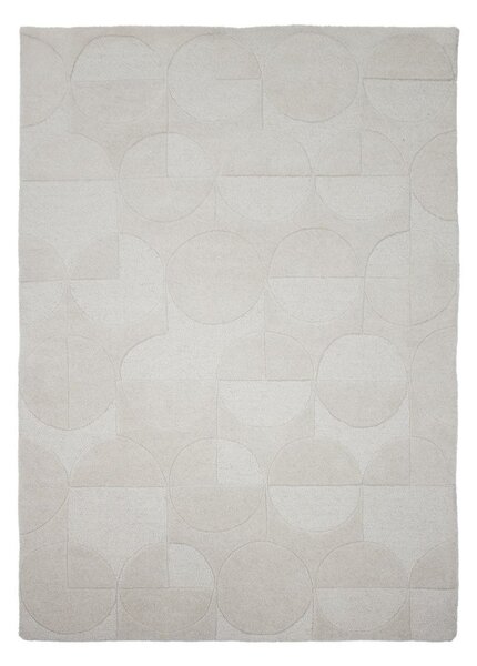 Covor fildeș țesut manual din lână 120x170 cm Gigi – Flair Rugs