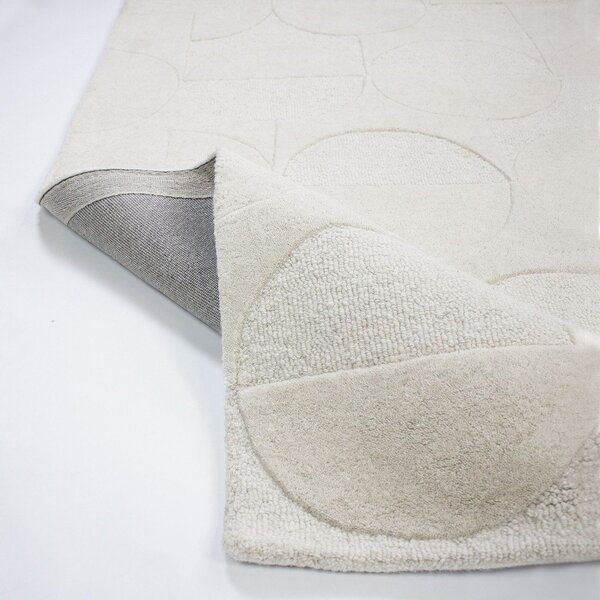 Covor fildeș țesut manual din lână 120x170 cm Gigi – Flair Rugs
