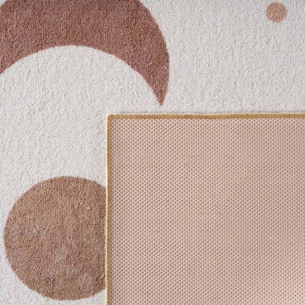 Covor pentru copii crem lavabil 120x170 cm Coco 1136 – Ayyildiz Carpets
