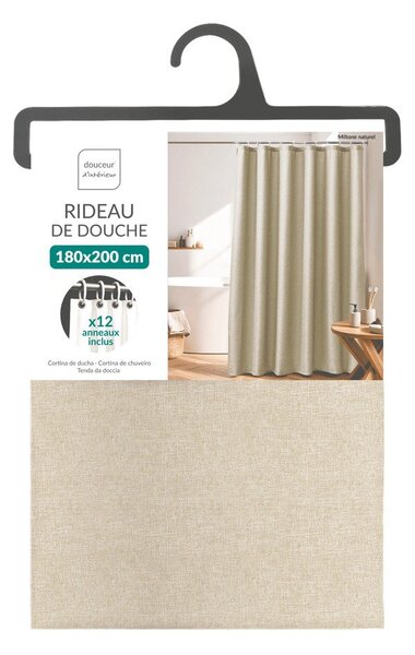 Draperie bej 180x200 cm Miltone – douceur d'intérieur