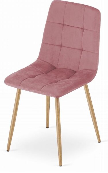 Scaun de sufragerie din catifea Rose Luxury