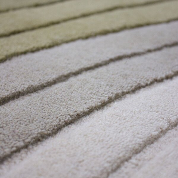 Covor verde țesut manual din lână 160x230 cm Puddle Ombre – Flair Rugs
