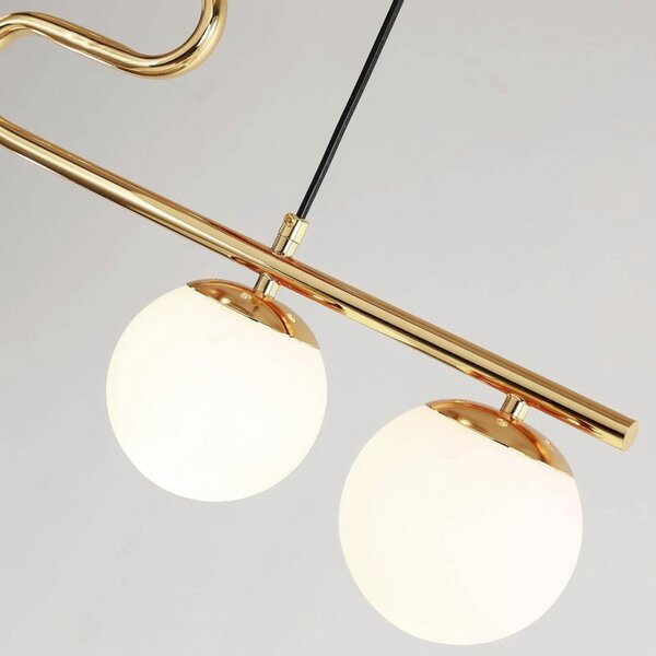 Lampă suspendată APP1599-5CP Gold