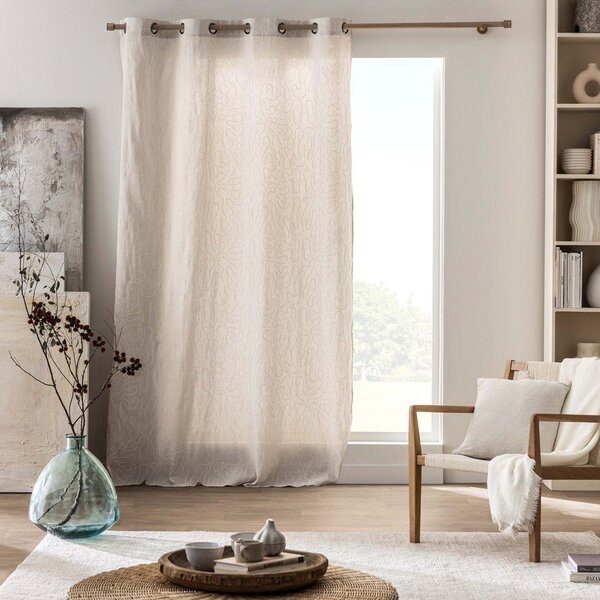 Draperie în culoare naturală 140x240 cm Cirana – douceur d'intérieur