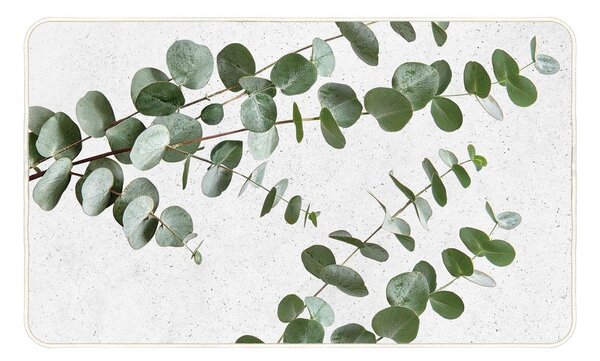 Covor alb/verde 45x75 cm Stevia – douceur d'intérieur