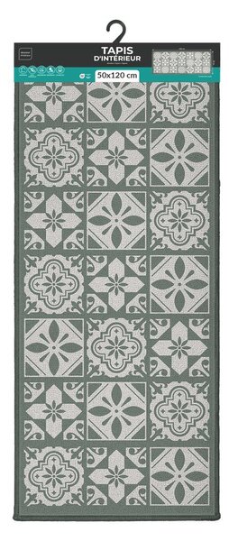 Covor tip traversă verde lavabil 50x120 cm Constantine – douceur d'intérieur
