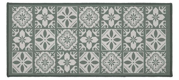 Covor tip traversă verde lavabil 50x120 cm Constantine – douceur d'intérieur