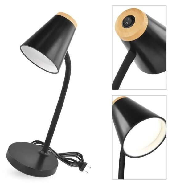 Lampă de birou LED TARA LED/4,5W/230V 4000K neagră