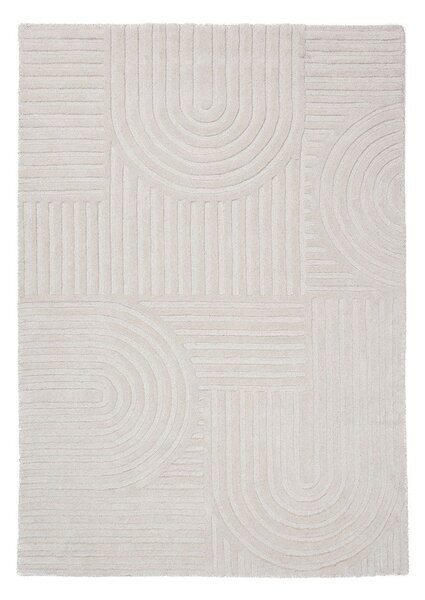 Covor fildeș țesut manual din lână 120x170 cm Zen Garden – Flair Rugs
