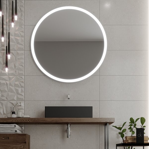 Oglindă LED rotundă C1 premium