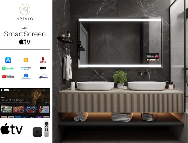 Oglindă LED cu iluminare M11 premium