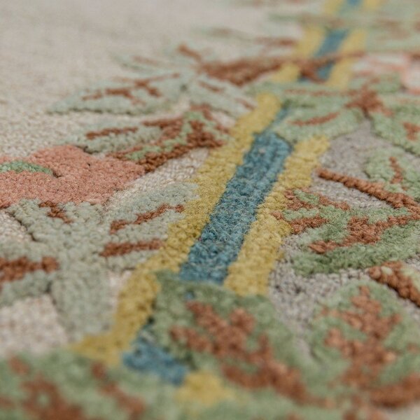 Covor țesut manual din lână 160x230 cm Verona Floral – Flair Rugs