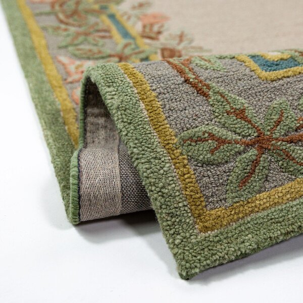 Covor țesut manual din lână 160x230 cm Verona Floral – Flair Rugs