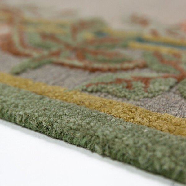 Covor țesut manual din lână 160x230 cm Verona Floral – Flair Rugs