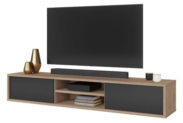 Masă TV Fiora 40 (stejar uleios + antracit). Promo -13%. 1066467