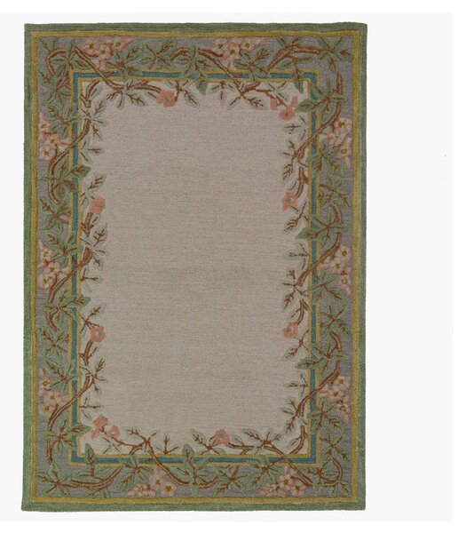 Covor țesut manual din lână 160x230 cm Verona Floral – Flair Rugs