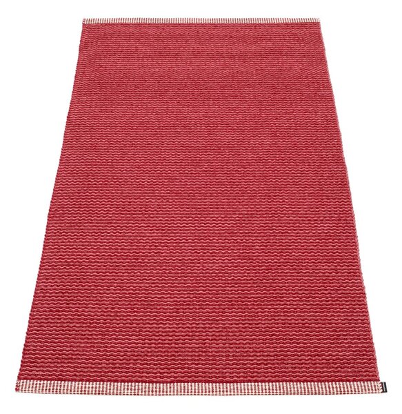 Covor pentru exterior și interior roșu 85x160 cm Mono Blush – Pappelina