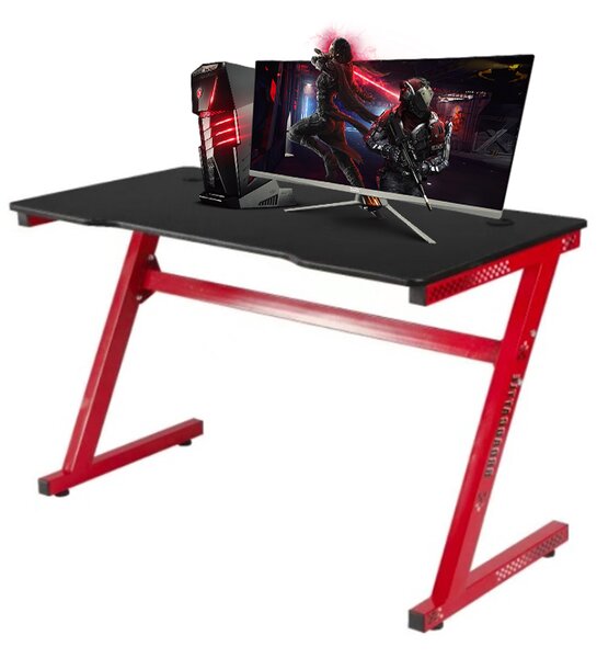Masă de gaming cu LED-uri, 120 cm