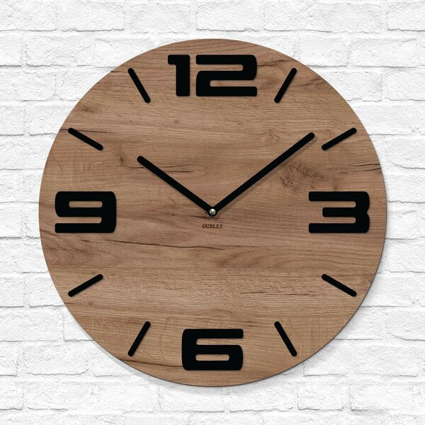 DUBLEZ | Ceas de perete mare pentru living - Numero