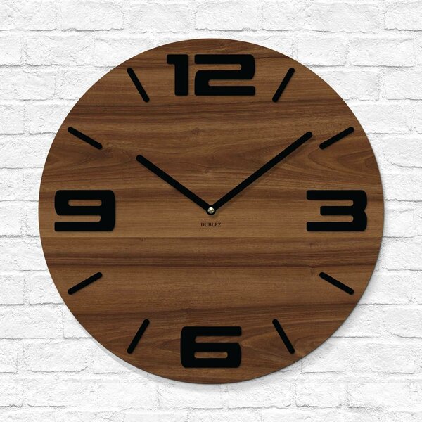 DUBLEZ | Ceas de perete mare pentru living - Numero