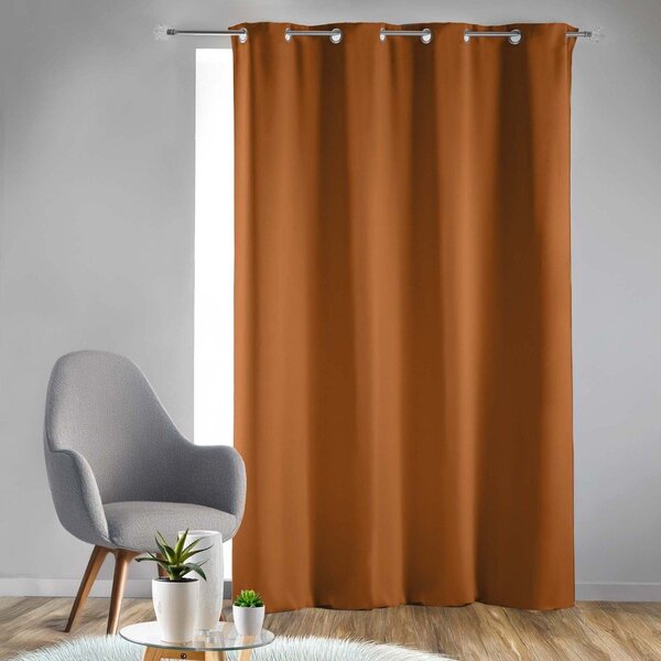 Draperie teracotă blackout 135x240 cm Occult – douceur d'intérieur