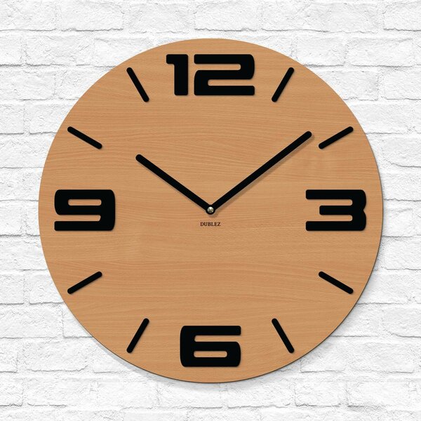 DUBLEZ | Ceas de perete mare pentru living - Numero