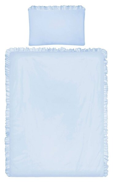 Belisima Cearșaf de bumbac pentru pătuț albastrupur, 90 x 120 cm, 40 x 60 cm