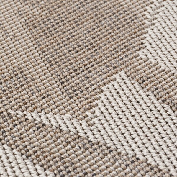 Covor pentru exterior și interior bej rotund ø 120 cm Desert 1302 – Ayyildiz Carpets