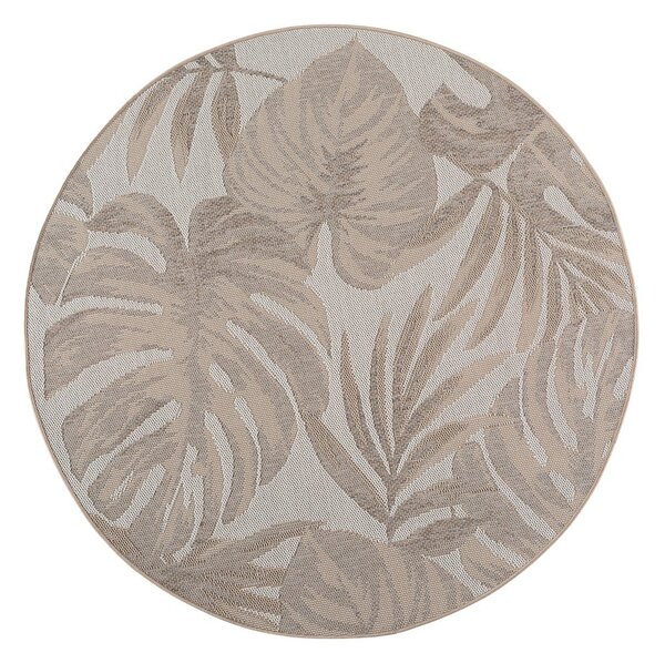 Covor pentru exterior și interior bej rotund ø 120 cm Desert 1302 – Ayyildiz Carpets