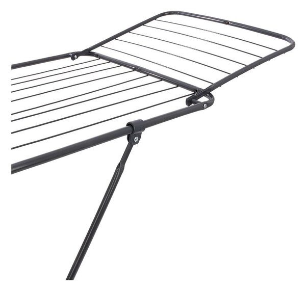 Uscător de rufe negru/gri antracit 15 m – Orion