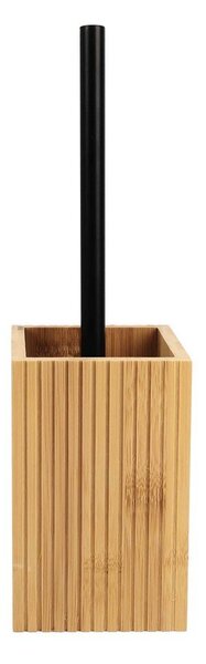 Perie de WC în culoare naturală din bambus Hanoi – douceur d'intérieur
