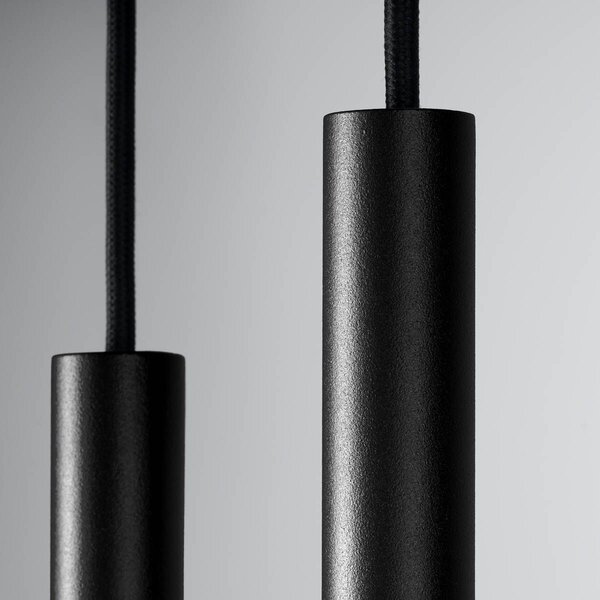 Sollux Lighting Pastelo lampă suspendată 2x8 W negru SL.1304
