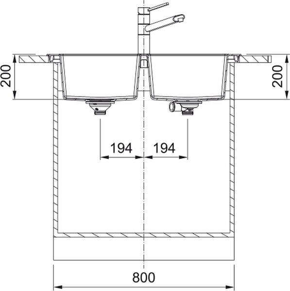 Franke Sirius 2.0 chiuvetă tectonite 86x50 cm bej 143.0671.692
