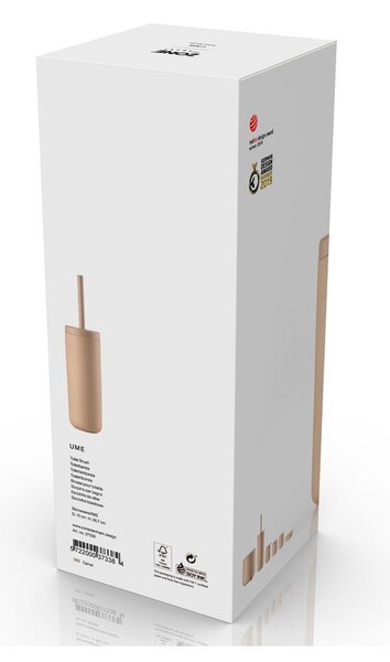 Perie de WC bej din gresie ceramică Ume – Zone