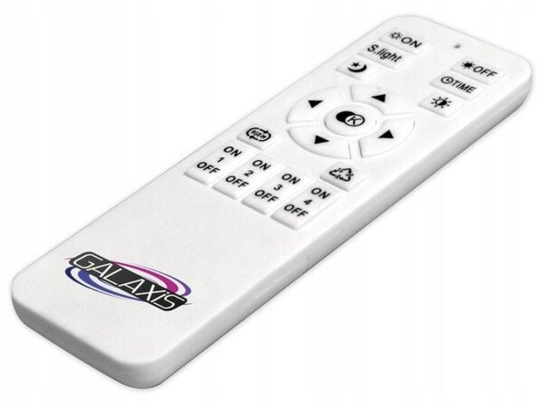Plafoniera LED Galaxis Apollo, 66W, 110 lm, cu telecomanda, IP20, diametru 400 mm