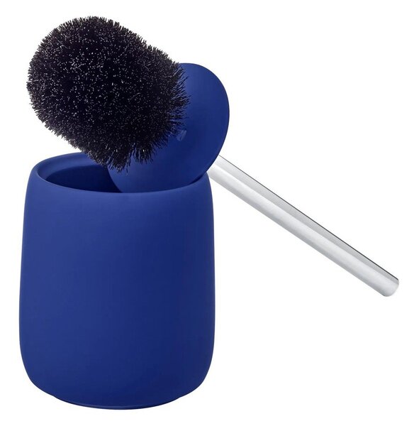 Perie de WC albastră din ceramică Sono – Blomus