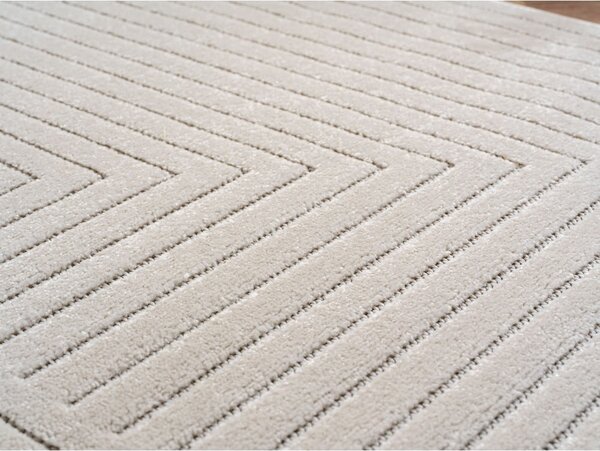 Covor pentru exterior și interior crem rotund ø 120 cm Nova 1202 – Ayyildiz Carpets