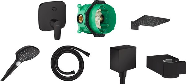 Set cap de duș Hansgrohe Raindance 26238670, baterie cadă-duș Hansgrohe Talis E 71745670, 26520670, 28387670, 01800180, 26455670, 28276670