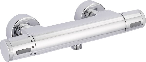 Teka Alaior XL baterie de duș perete cu termostat crom 222010200