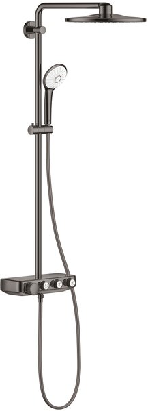 Grohe Euphoria set de duș perete cu termostat cu duș de ploaie Hard Graphite 26507A00