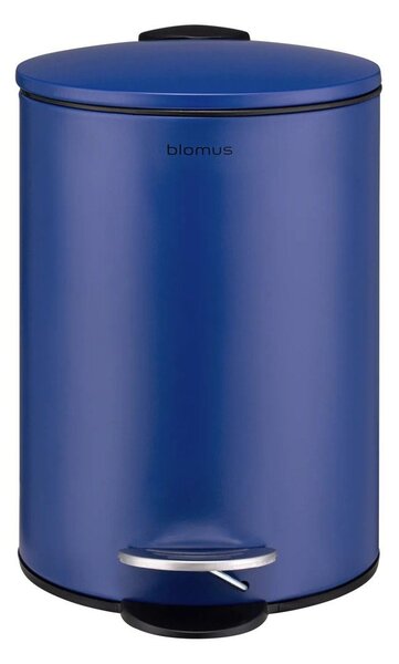 Coș de gunoi albastru cu pedală din oțel 3 l Tubo – Blomus