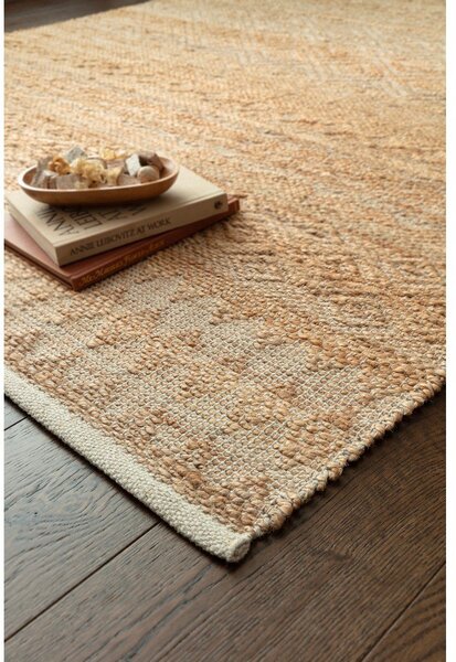 Covor în culoare naturală țesut manual din amestec de iută 120x170 cm Asher Natural – Asiatic Carpets