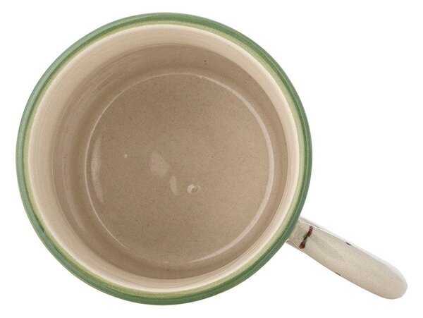 Cană verde pentru cappuccino din ceramică 260 ml Hezha – Bloomingville