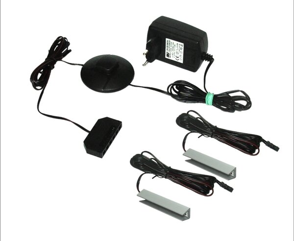 Iluminare LED cu 2 cleme pentru rafturi