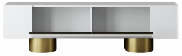 Măsuță TV Bohem White and Gold